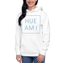 Load image into Gallery viewer, Hoodie Picture Frame: White &amp; University Blue