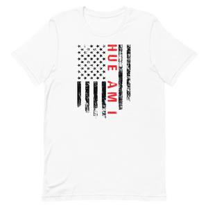 Distressed Vertical Flag T-Shirt
